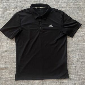 Adidas Men’s Black Performance Polo Shirt Small